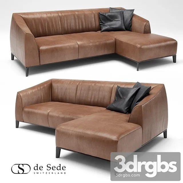 De Sede Sofa 02 3D Model Download De Sede Sofa 02 3D Model Download