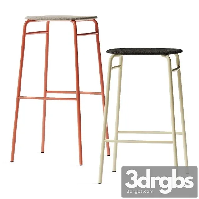 De Vorm Twist Pet Bar Stools 3D Model Download De Vorm Twist Pet Bar Stools 3D Model Download