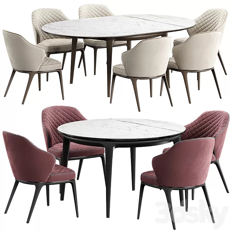 DEAN konyshev Chair Play Table 3D Model Free Download