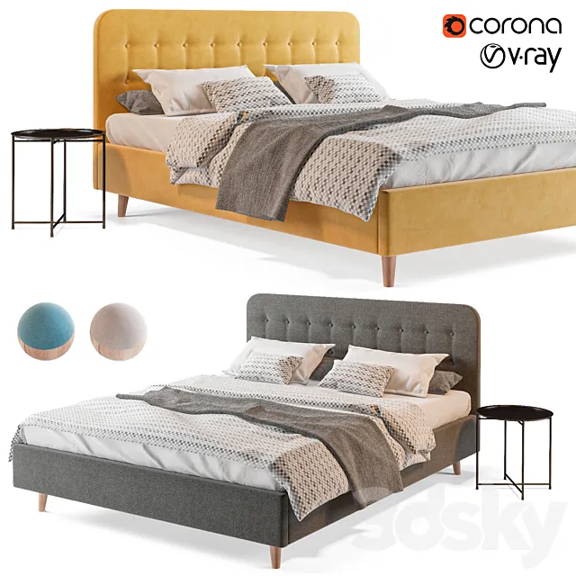 Deans bed divan.ru 3DModel Deans bed divan.ru 3DModel