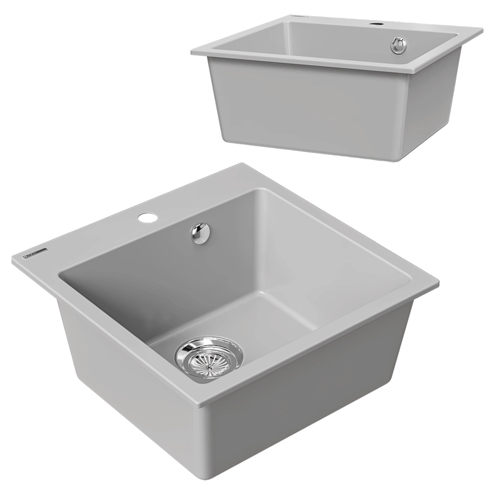 Deante – Kitchen sink Evora 3D Model Deante – Kitchen sink Evora 3D Model