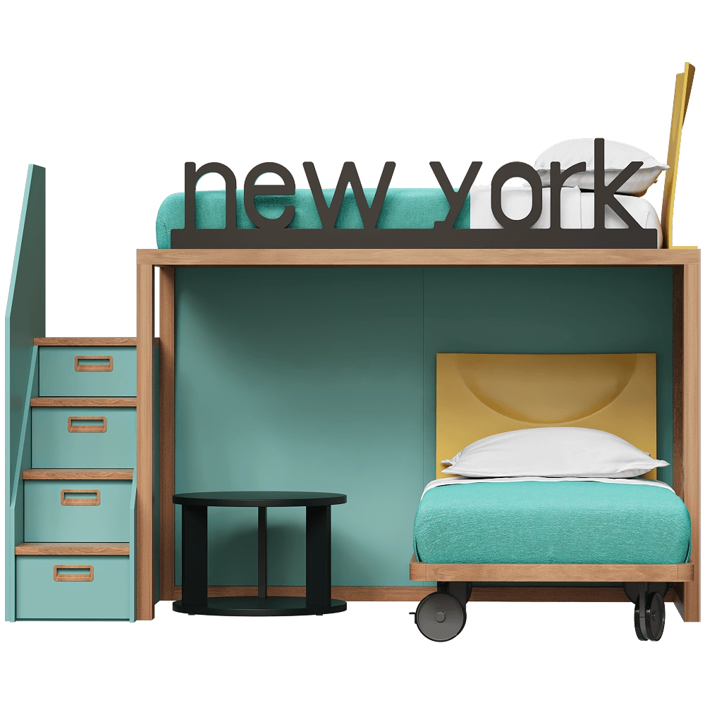 Dearkids – Children’s beds Dearkids 3D Model