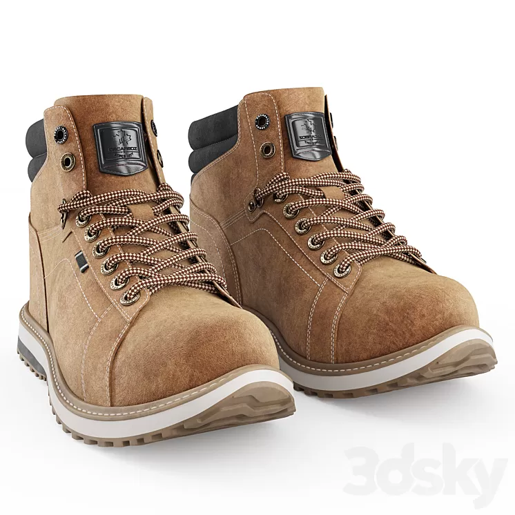 [3DSKY] DECARSDZ Men Boots 3D Model | NEW UPDATE 2024