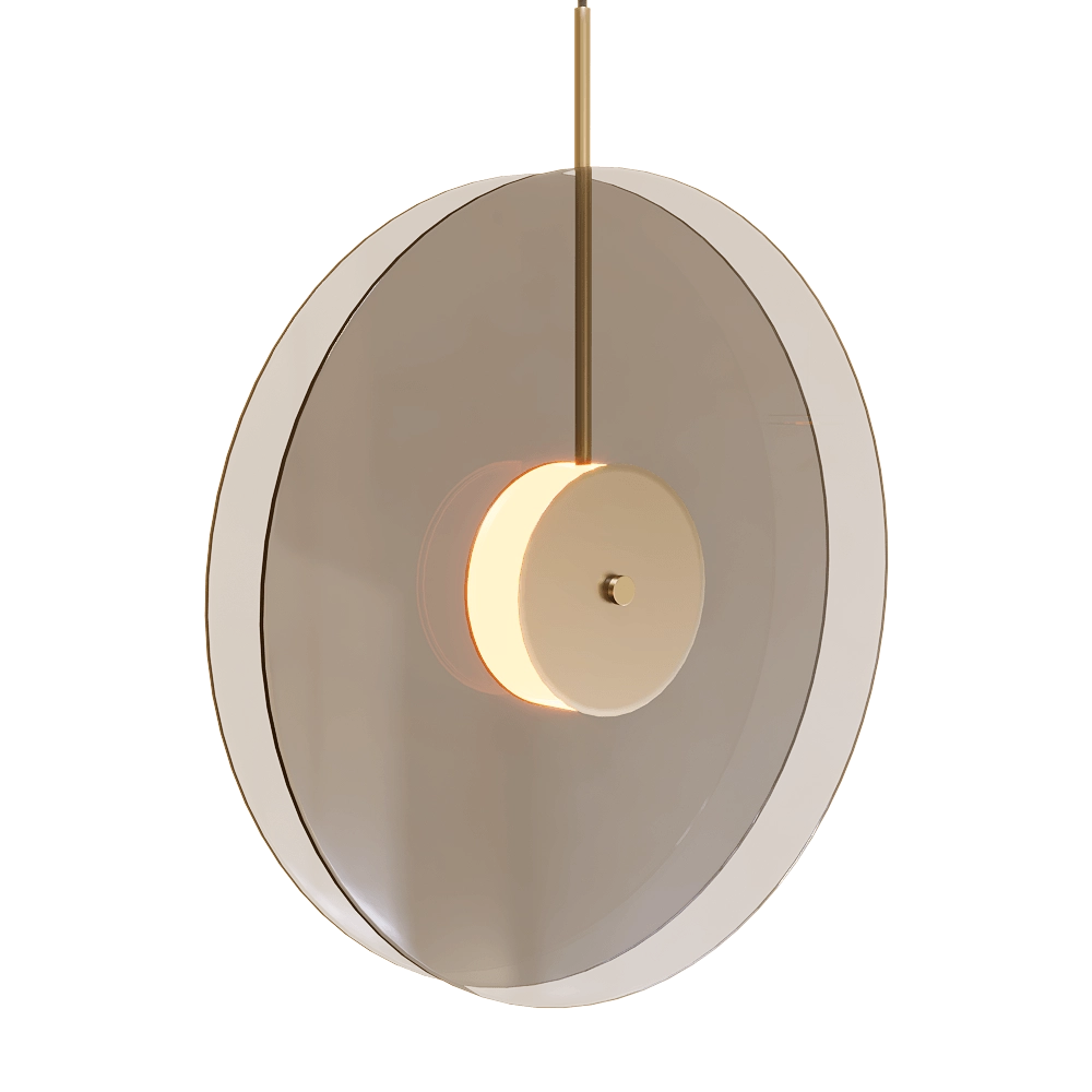 DECHEM studio – Pendant lamp ECLIPSE VERTICAL 3D Model