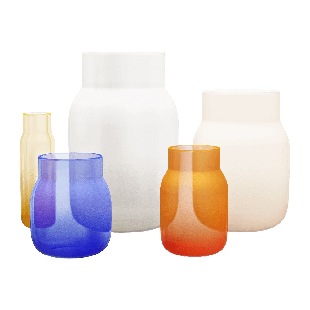 DECHEM studio – Vases BANDASKA 3D Model