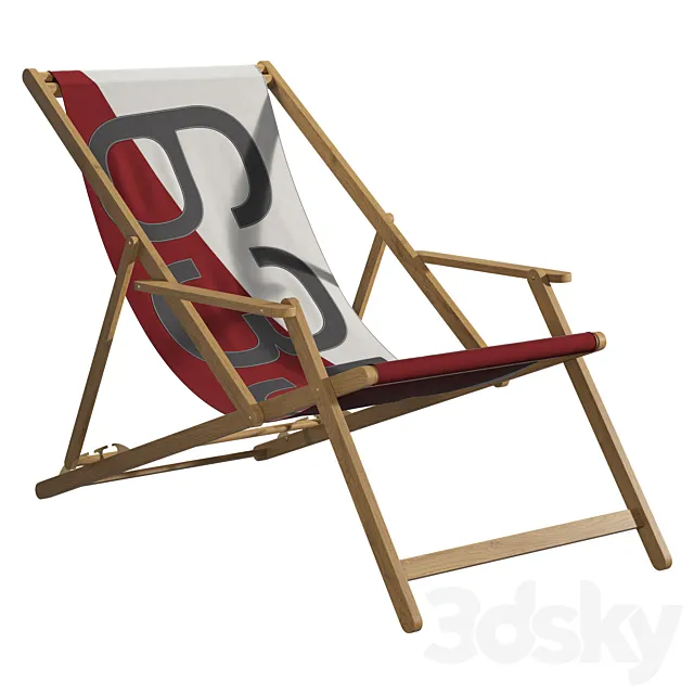 deck chair 3DModel