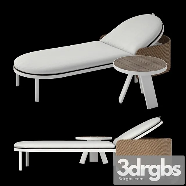 Deck chair ethimo esedra Deck chair ethimo esedra