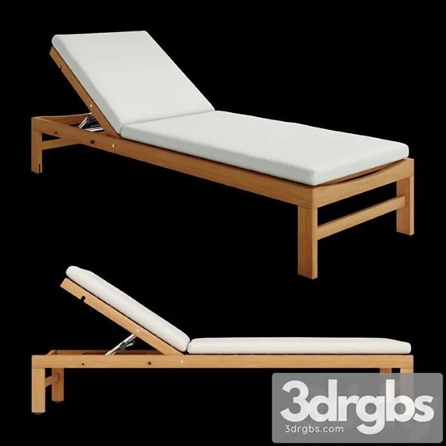 Deck Chair Ethimo Sand 3D Model Download Deck Chair Ethimo Sand 3D Model Download