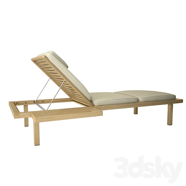 Deckchair Beach 3DModel Deckchair Beach 3DModel