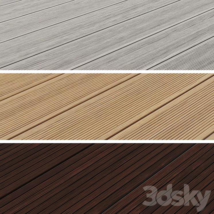 Decking Tardex 1 3D Model Decking Tardex 1 3D Model
