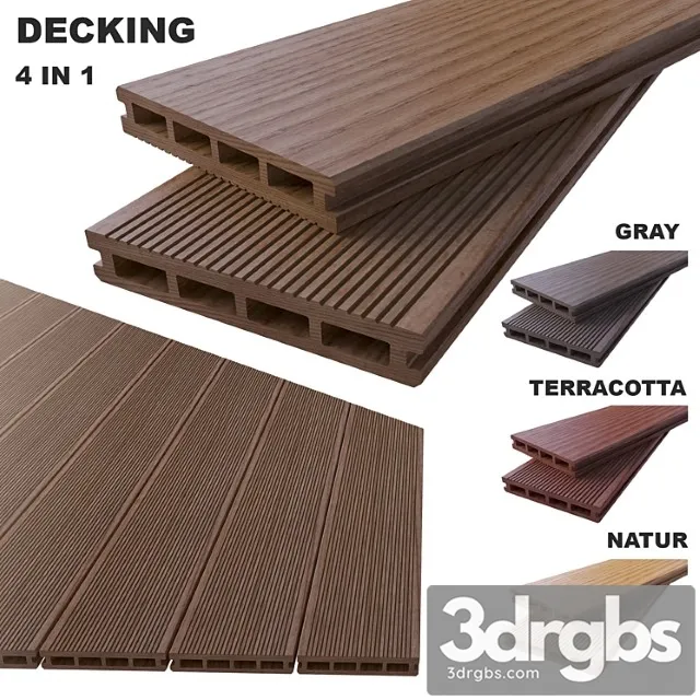 Decking Tardex Classic 3D Model Download