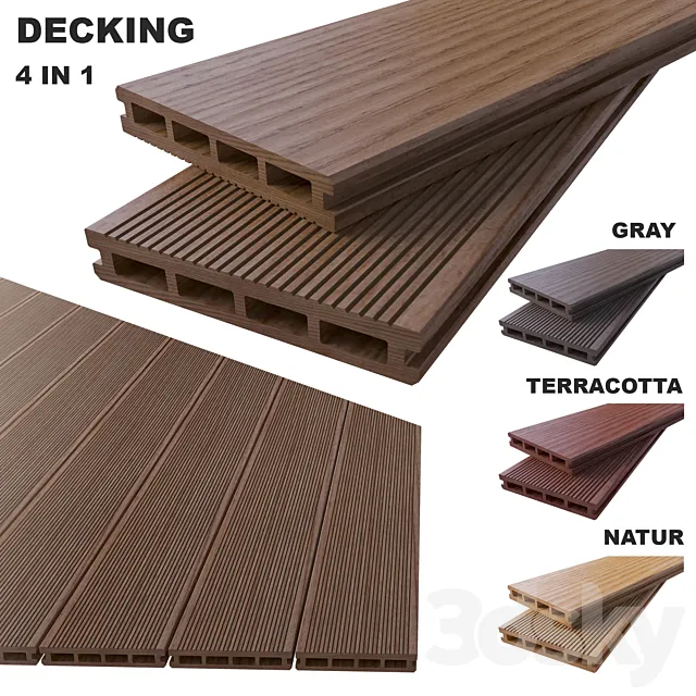 Decking tardex classic 3DModel