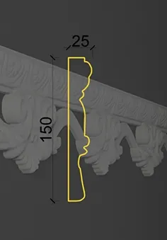 Deco Line – Deco Line MK-28 3D Model Deco Line – Deco Line MK-28 3D Model