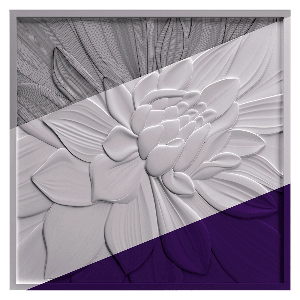 Deco Line – Lotus 3D Model