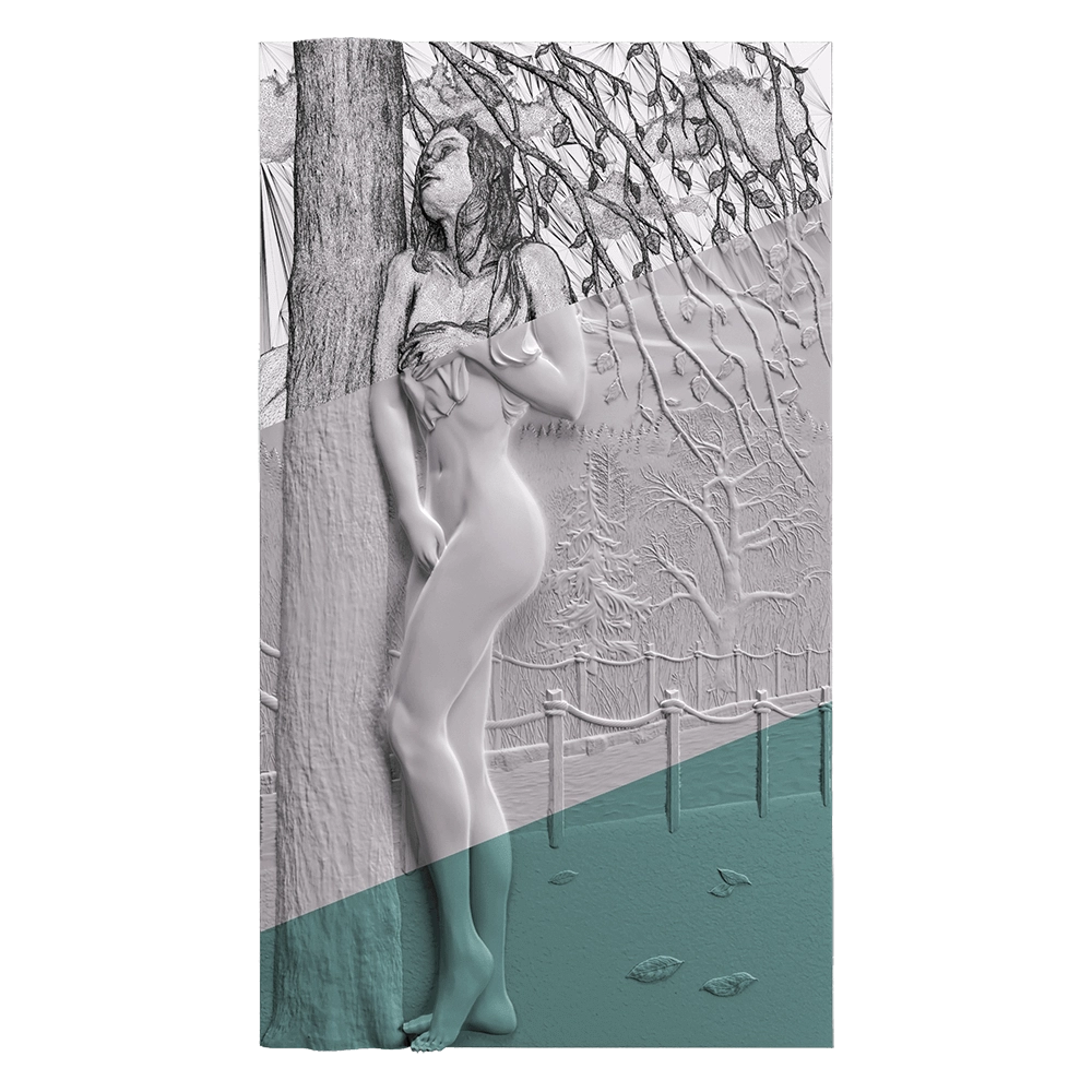 Deco Line – Naked 3D Model