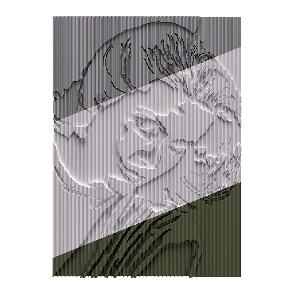 Deco Line – Portrait 3D Model