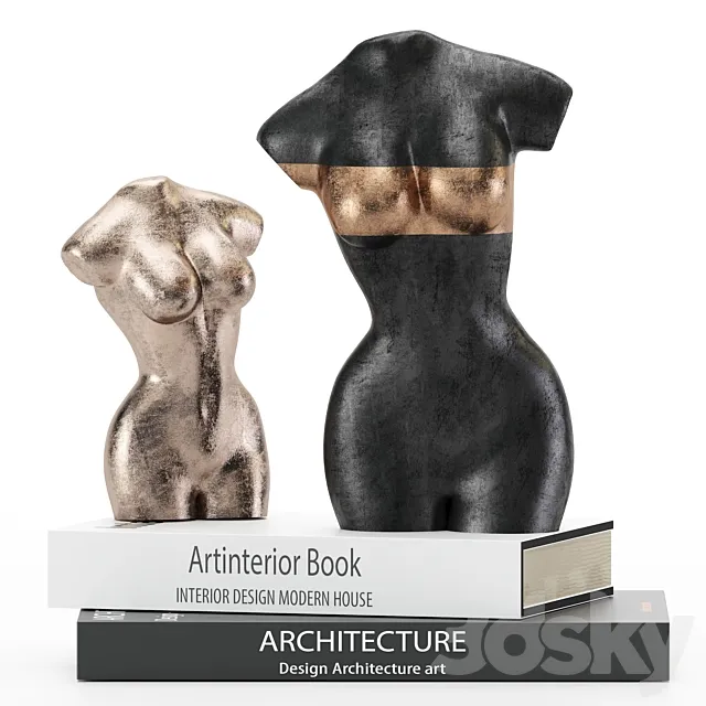 Decor Art Set41 3DModel Decor Art Set41 3DModel