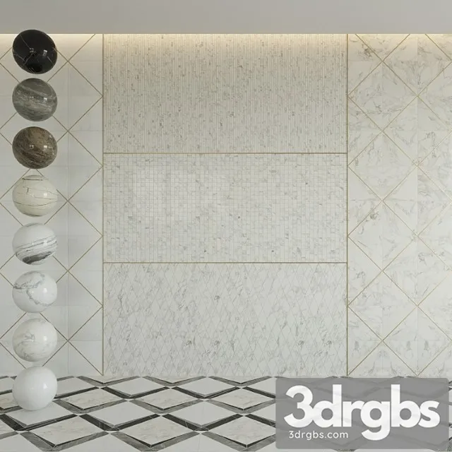 Decor charme deluxe italon geometry 3D Model Download