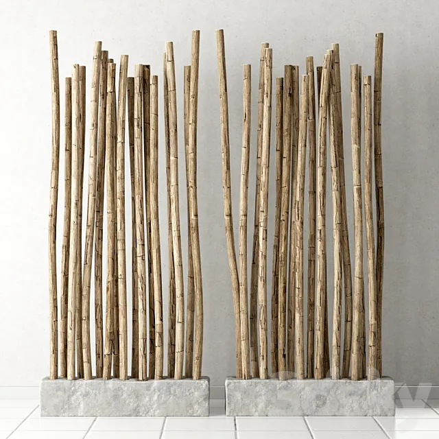 Decor Dry branches 3D Model Decor Dry branches 3D Model