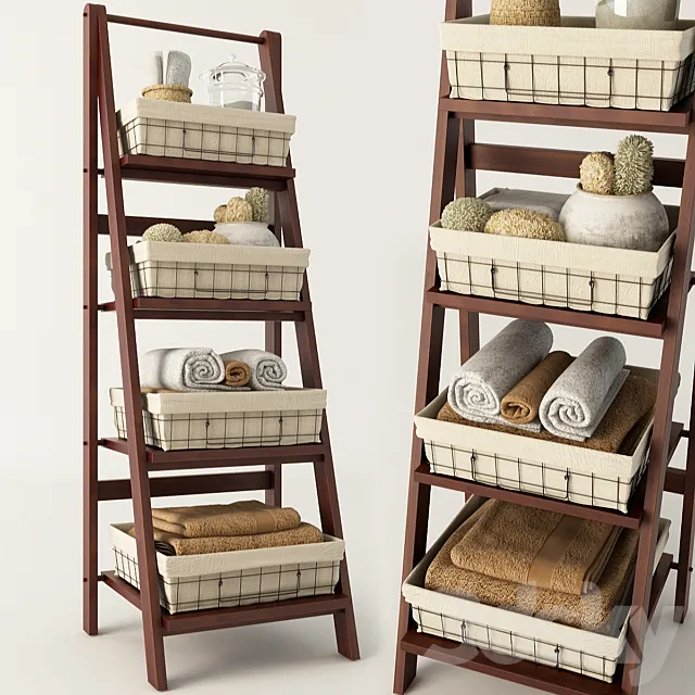 Decor for bathrooms 3DModel Decor for bathrooms 3DModel