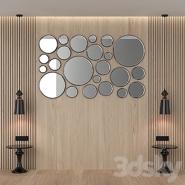 Decor for bedroom 2. 3D Model Decor for bedroom 2. 3D Model