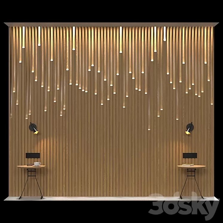 Decor for bedroom 3. 3D Model Decor for bedroom 3. 3D Model