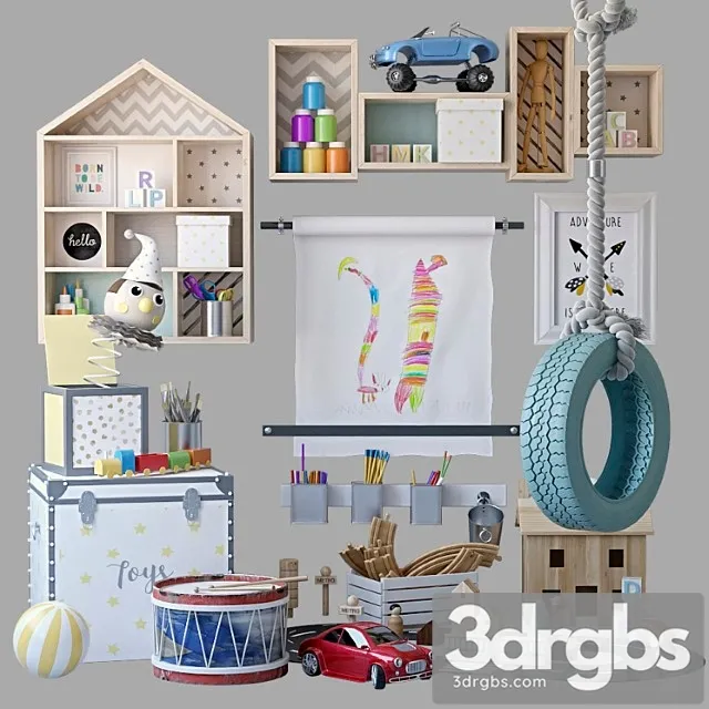 Decor for Children 3 3D Model Download