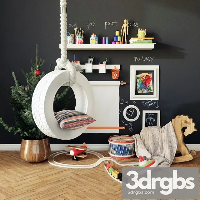 Decor for Children 3D Model Download