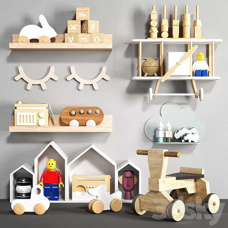 Decor for the nursery 3D Model