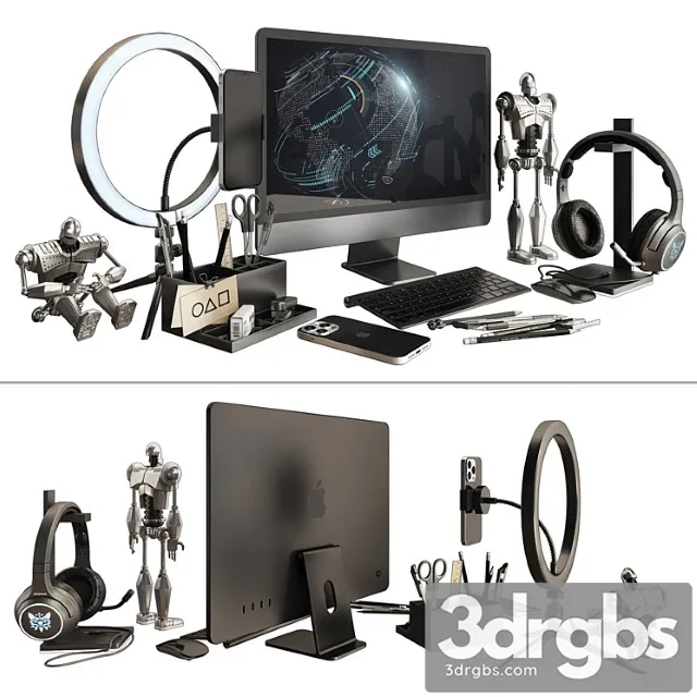 Decor For The Workplace In The Nursery 2 3D Model Download Decor For The Workplace In The Nursery 2 3D Model Download