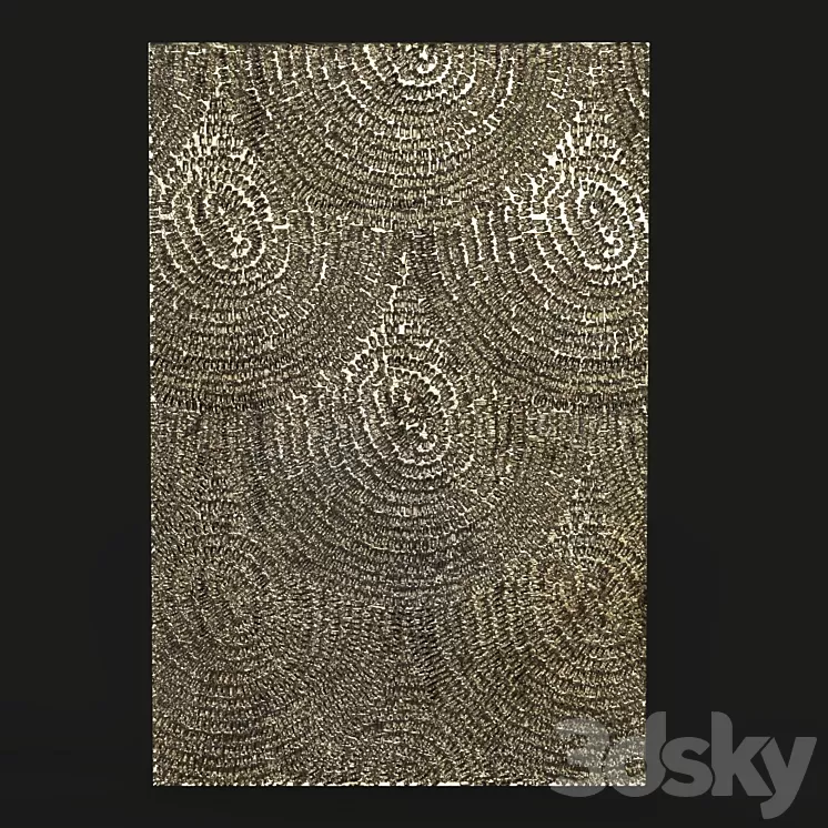 Decor for wall 3d Panel 3D Model Decor for wall 3d Panel 3D Model