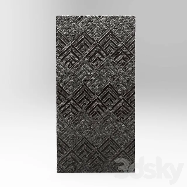 Decor for wall 3d Panel 3DModel