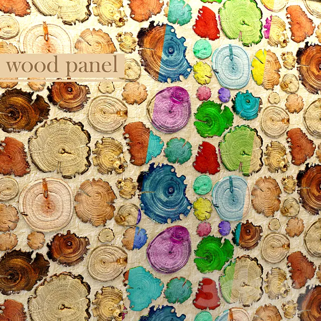 Decor for wall. Panel. 3D 3D Model Decor for wall. Panel. 3D 3D Model