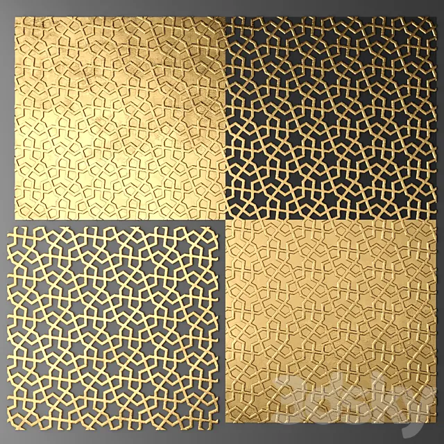 Decor for wall. Panel. 3D 3D Model Decor for wall. Panel. 3D 3D Model