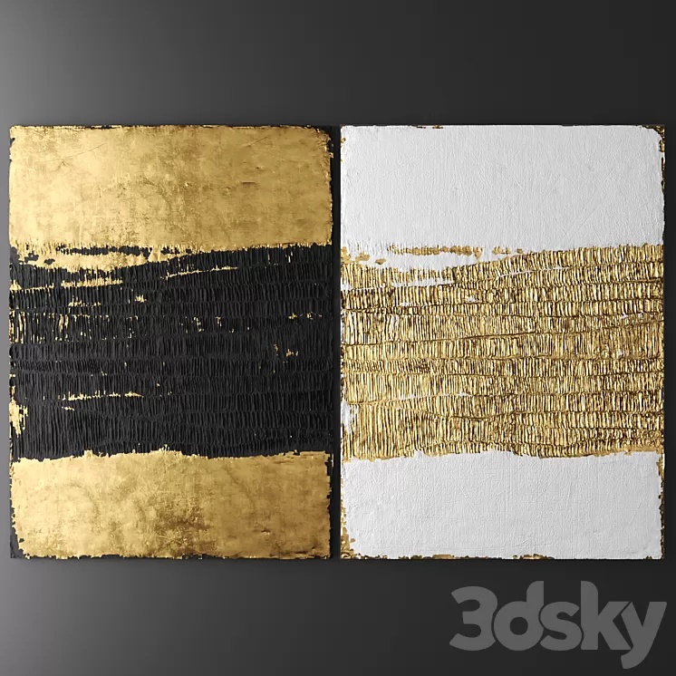 Decor for wall. Panel. 3D 3D Model Decor for wall. Panel. 3D 3D Model