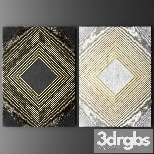 Decor For Wall Panel 3D 3D Model Download Decor For Wall Panel 3D 3D Model Download