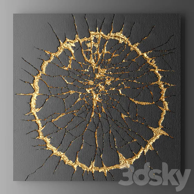 Decor for wall. Panel. 3D 3DModel Decor for wall. Panel. 3D 3DModel