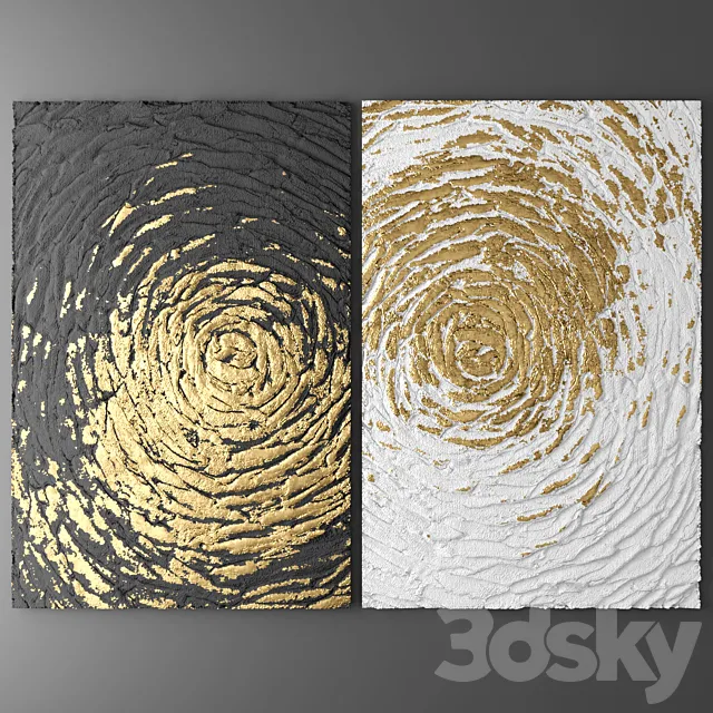 Decor for wall. Panel. 3D 3DModel Decor for wall. Panel. 3D 3DModel