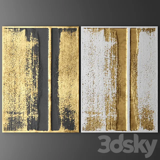 Decor for wall. Panel. 3D 3DModel - 3DSKY Decor Helper