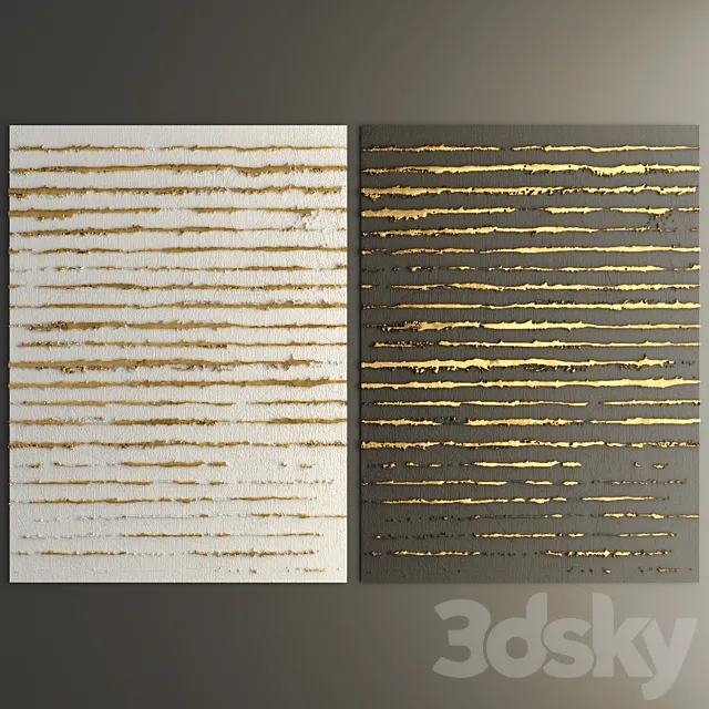 Decor For Wall. Panel. 3d 3dmodel - 3dsky Decor Helper