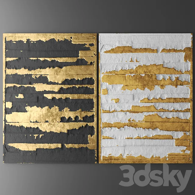 Decor For Wall. Panel. 3d 3dmodel - 3dsky Decor Helper