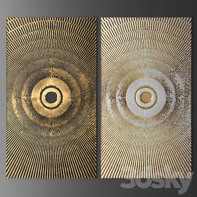 Decor for wall. Panel. 3D 3DModel Decor for wall. Panel. 3D 3DModel