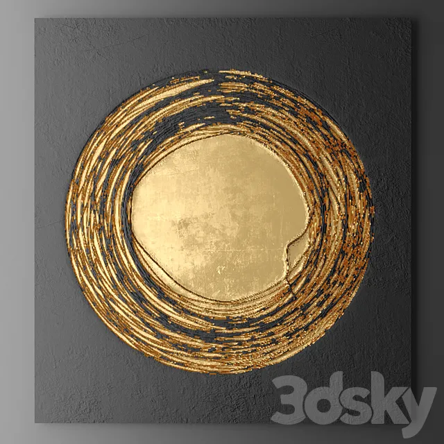 Decor for wall. Panel. 3D 3DModel Decor for wall. Panel. 3D 3DModel