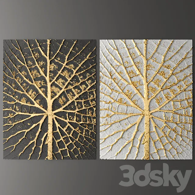 Decor for wall. Panel. 3D 3DModel Decor for wall. Panel. 3D 3DModel