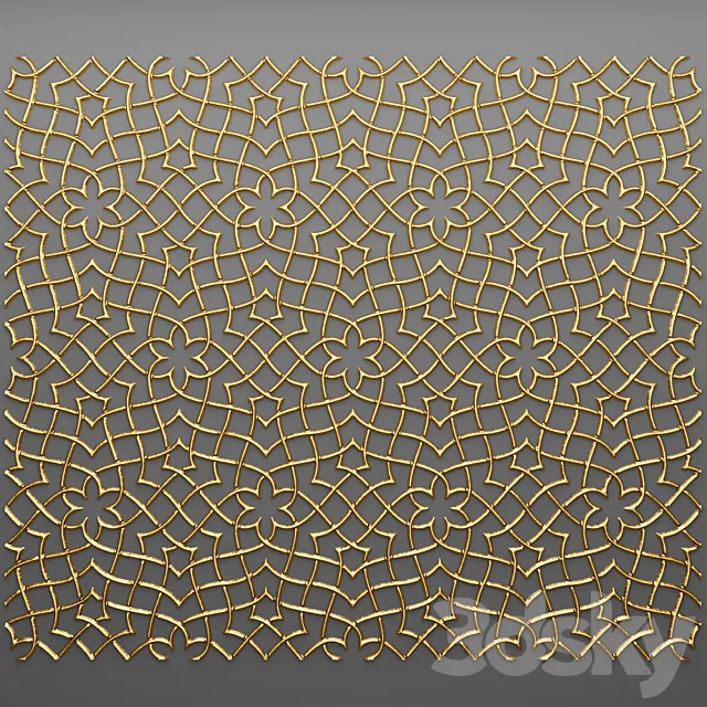 Decor for wall. Panel. 3D 3DModel Decor for wall. Panel. 3D 3DModel
