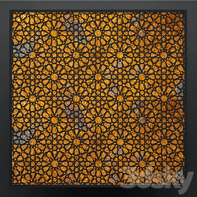 Decor for wall. Panel. 3D 3DModel Decor for wall. Panel. 3D 3DModel