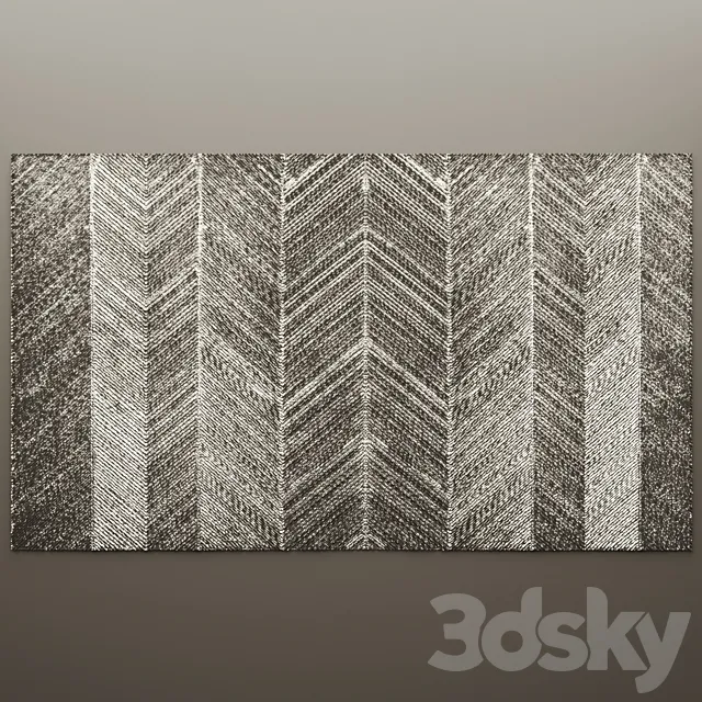 Decor for wall. Panel. 3D 3D Model Decor for wall. Panel. 3D 3D Model