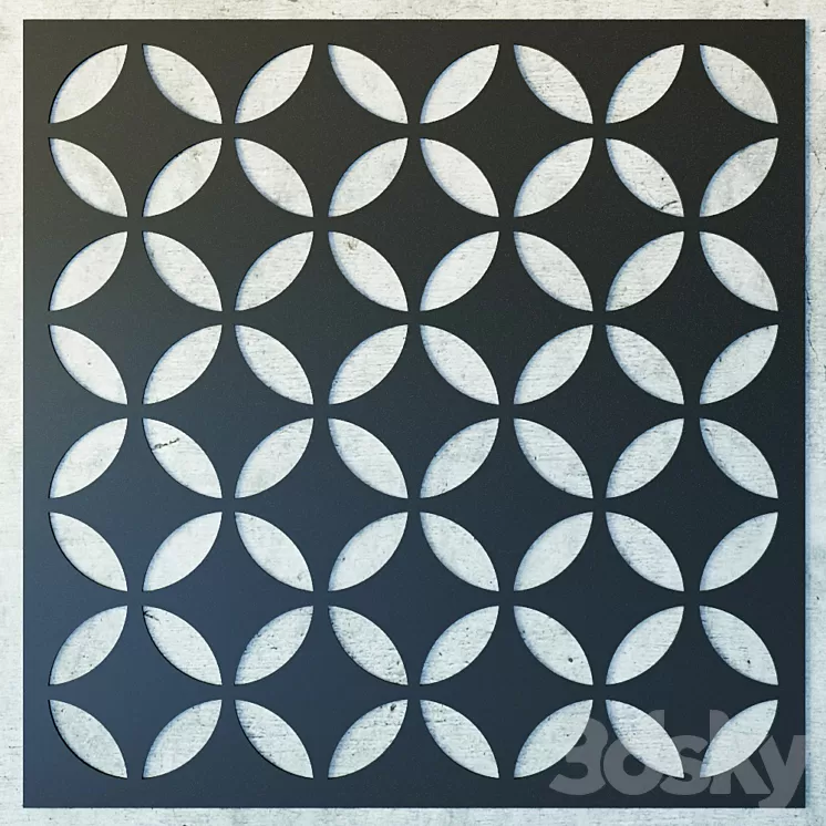 Decor for wall. Panel. 3D.DEKOTAVAN CLIP-IN SYSTEM 3D Model