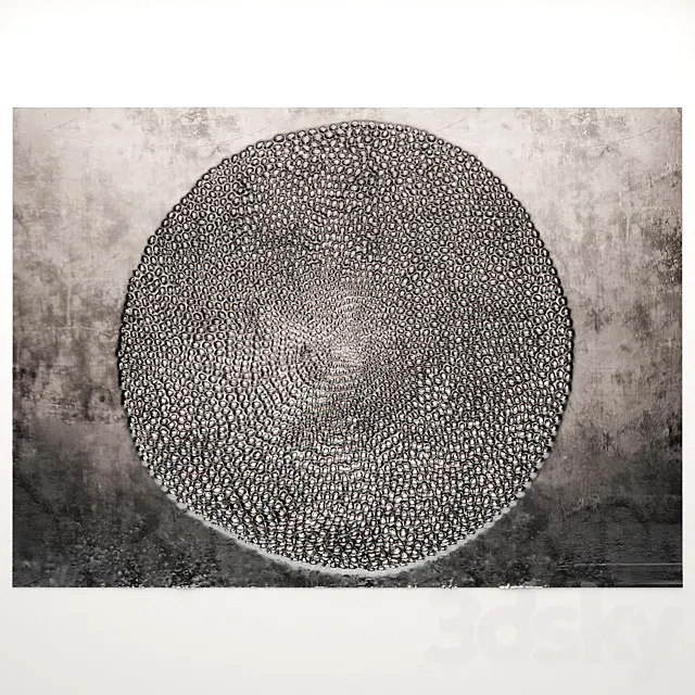 Decor for wall. Panel. 3D Model