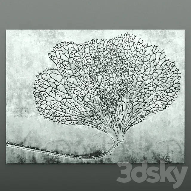 Decor for wall. Panel. 3D Model Decor for wall. Panel. 3D Model